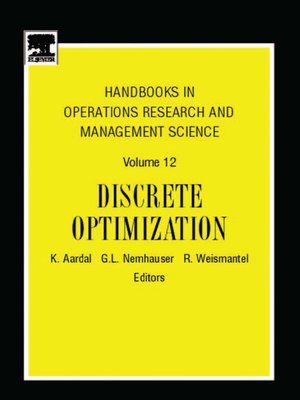 cover image of Handbooks in Operations Research and Management Science